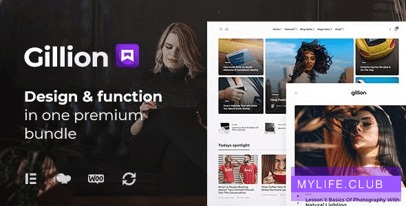 Gillion v4.3 – Multi-Concept Blog/Magazine & Shop WordPress Theme