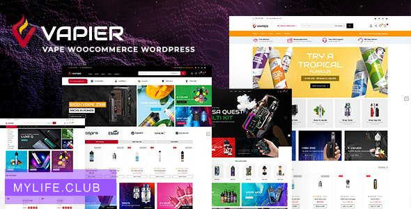 Vapier v1.0.4 – Vape Store WooCommerce WordPress Theme