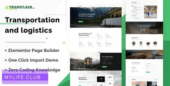 Transflash v1.0.0 – Transportation and Logistics WordPress Theme