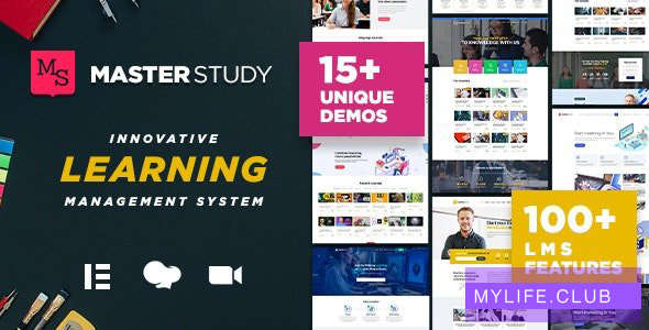 Masterstudy v4.4.6 – Education WordPress Theme 【nulled】