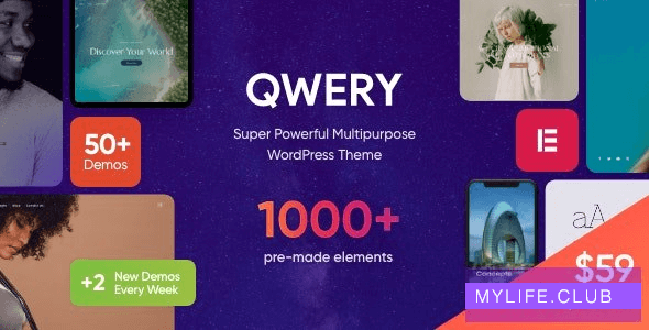 Qwery v1.4.0 – Multi-Purpose Business WordPress Theme + RTL