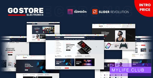 GoStore v1.1.0 – Elementor WooCommerce WordPress Theme