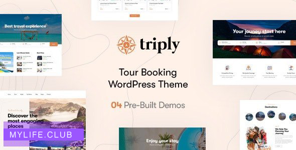 Triply v2.2.3 – Tour Booking WordPress Theme